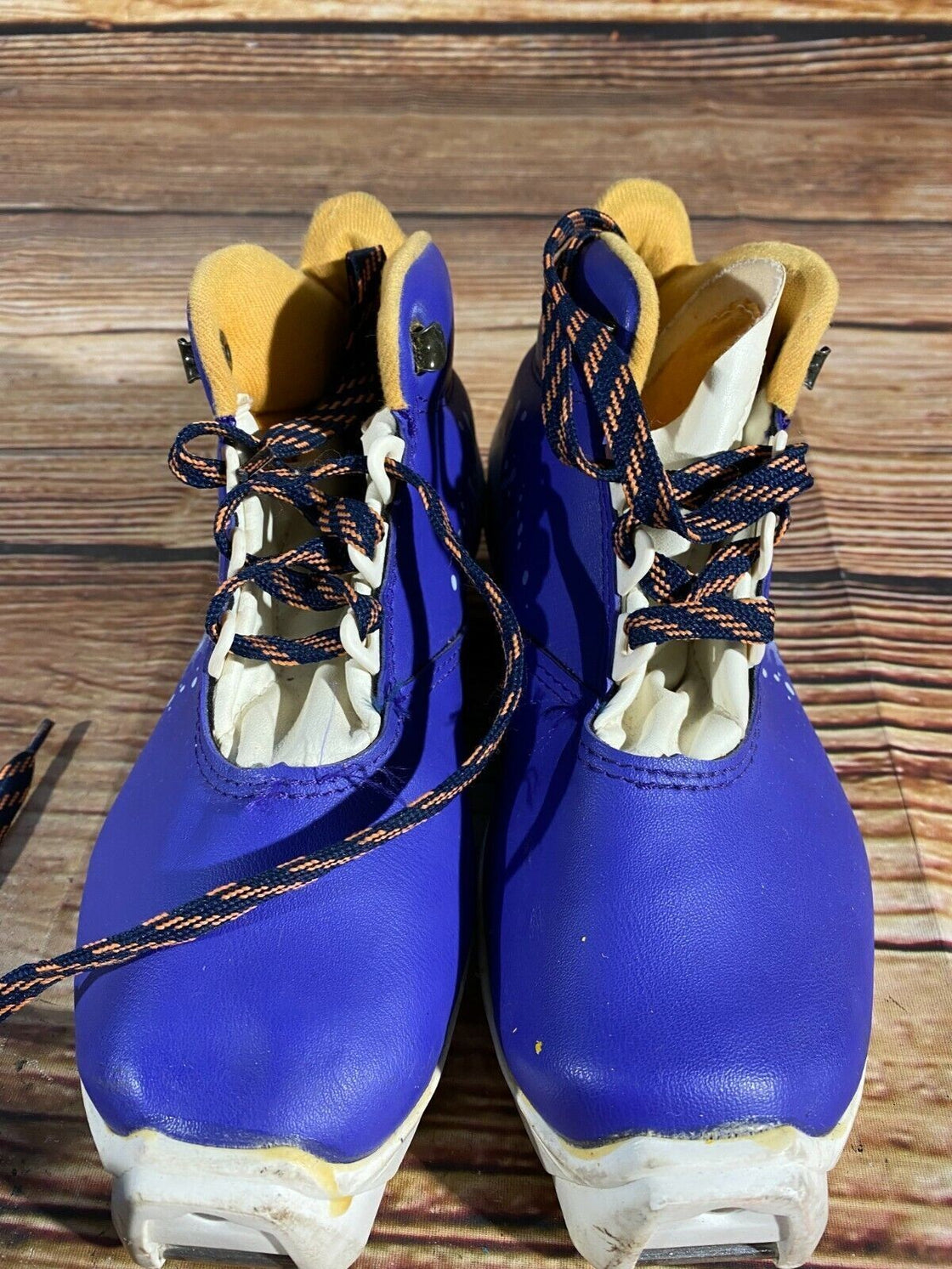 SALOMON 1.1 Kids Nordic Cross Country Ski Boots Size EU34 US2.5 SNS S-24 SNS