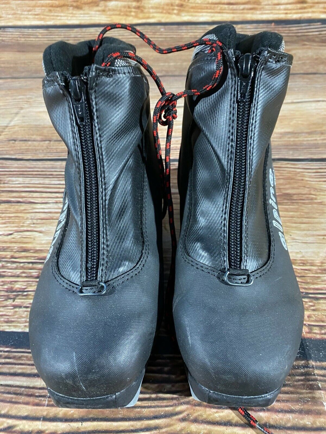 Alpina T5 Plus Nordic Cross Country Ski Boots Size EU36 US4.5 NNN bindings 703