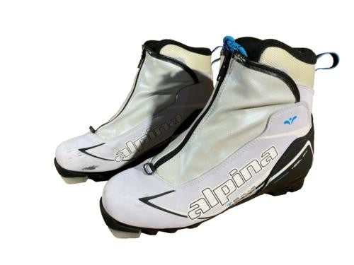 Alpina T5 Plus Nordic Cross Country Ski Boots Size EU37 US5 NNN bindings 3046