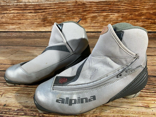 Alpina SP15L Cross Country Ski Boots Classic NNN EU 38 US 6 252mm 3034
