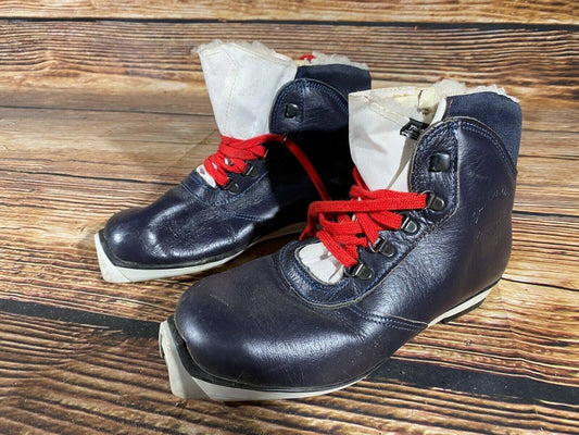 Salomon Leather Cross Country Ski Boots Classic SNS Profil EU 39 US 7 250mm 2103