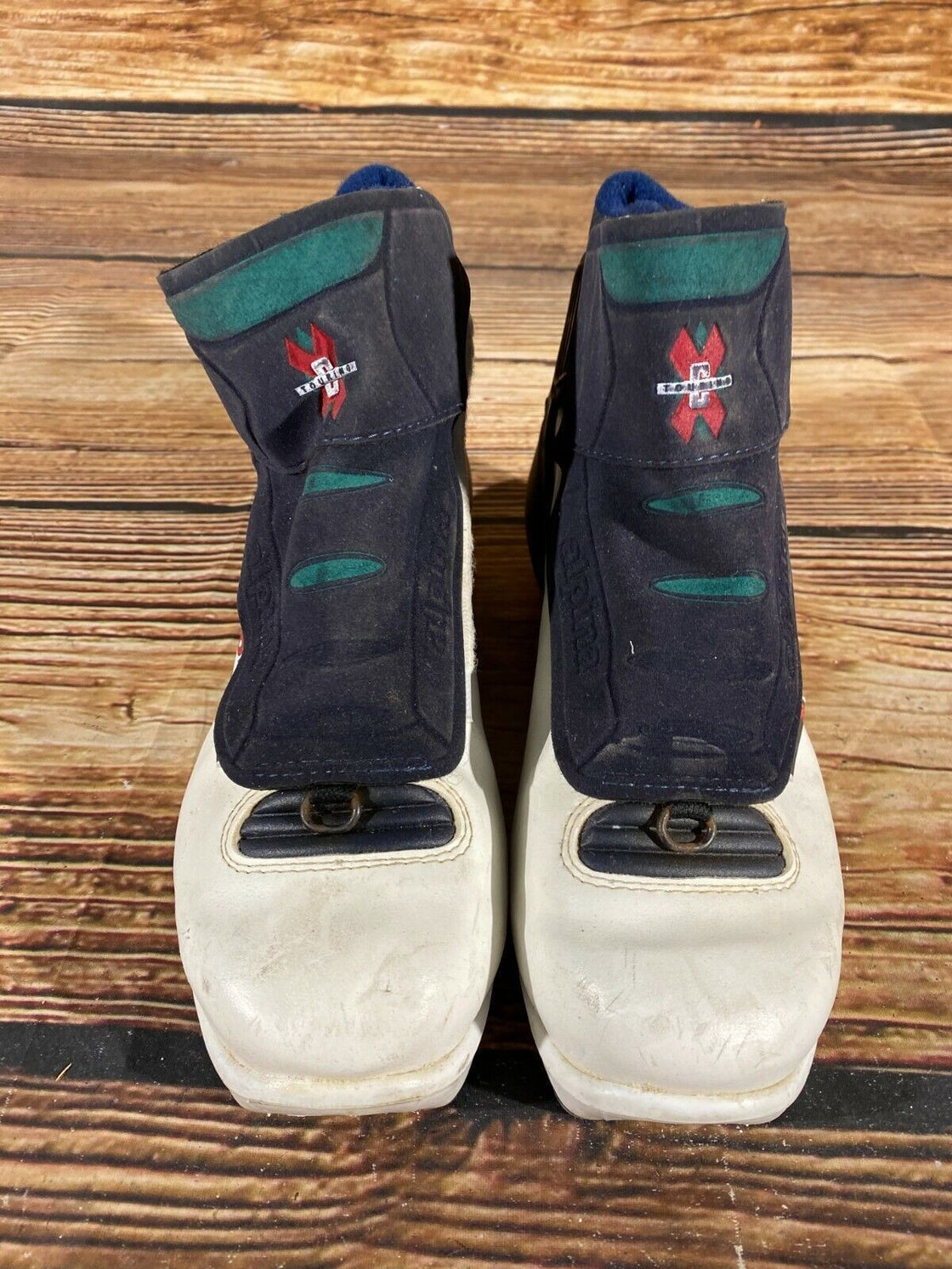 Alpina 138 Nordic Cross Country Ski Boots Size EU38 US6 NNN bindings 888