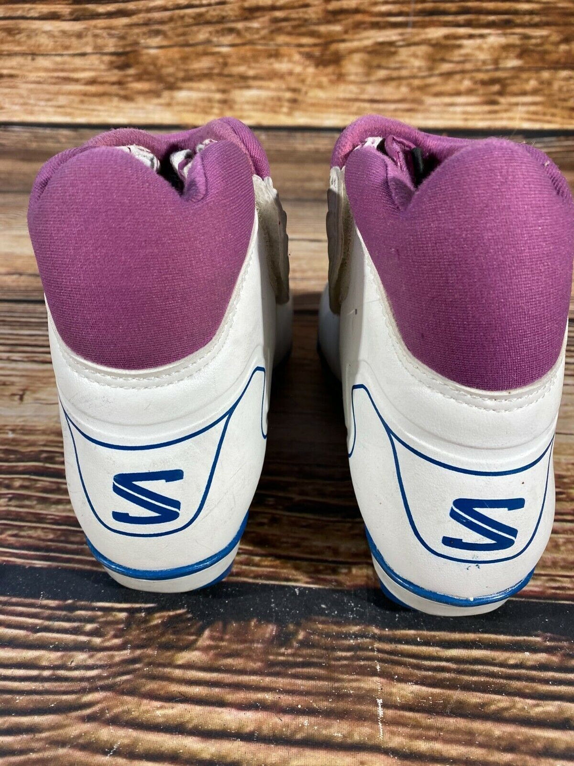 SALOMON 4.1 Nordic Cross Country Ski Boots Size EU37 US5 SNS profil 2419