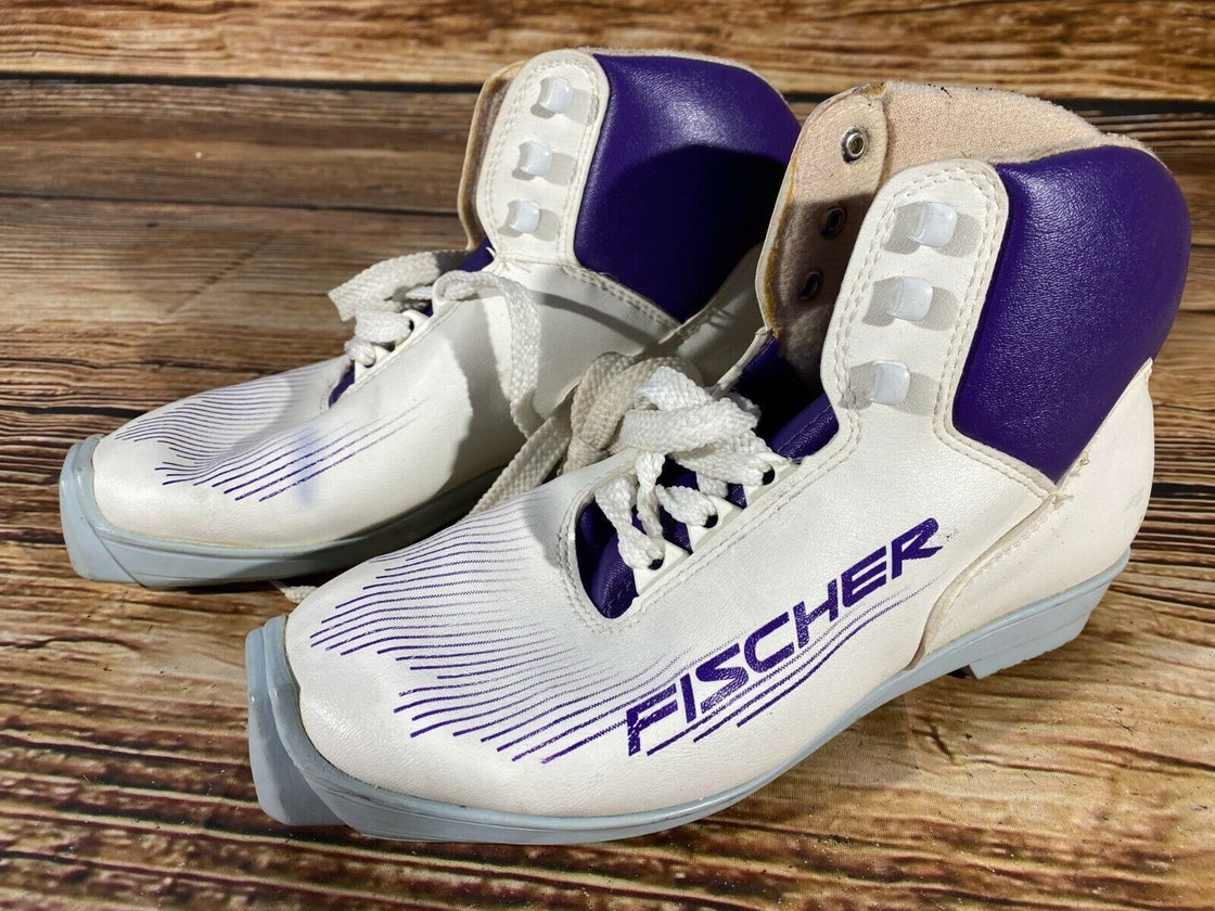 Fischer Nordic Cross Country Ski Boots Size EU38 US6 SNS profil 1113