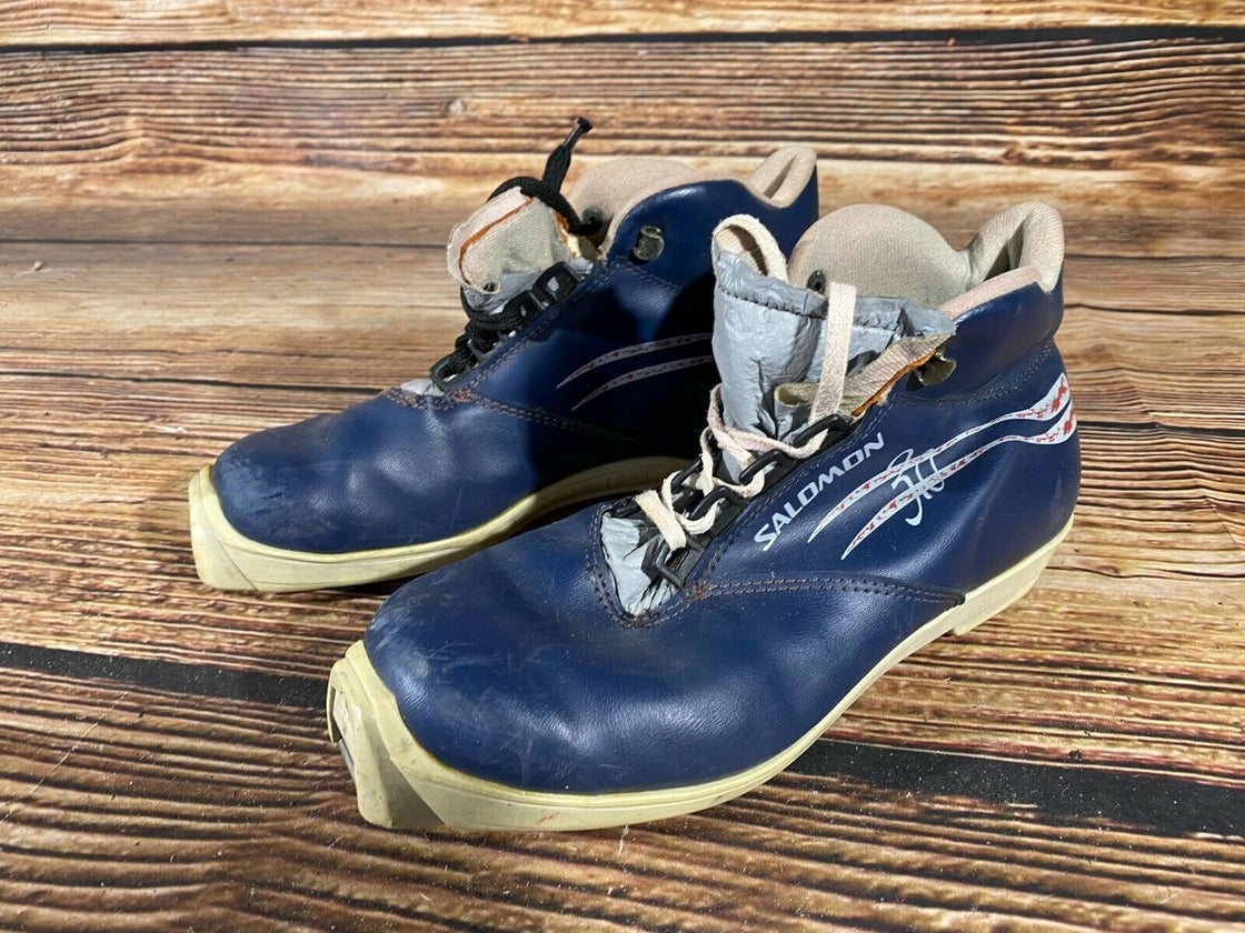 SALOMON 3.0 Nordic Cross Country Ski Boots Size EU40 US7.5 SNS profil 2075