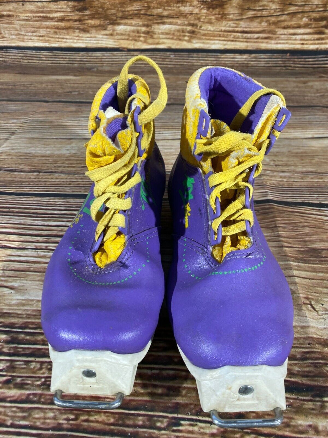 SALOMON SR101 Nordic Cross Country Ski Boots EU35 US3.5 SNS Old Profile 1245