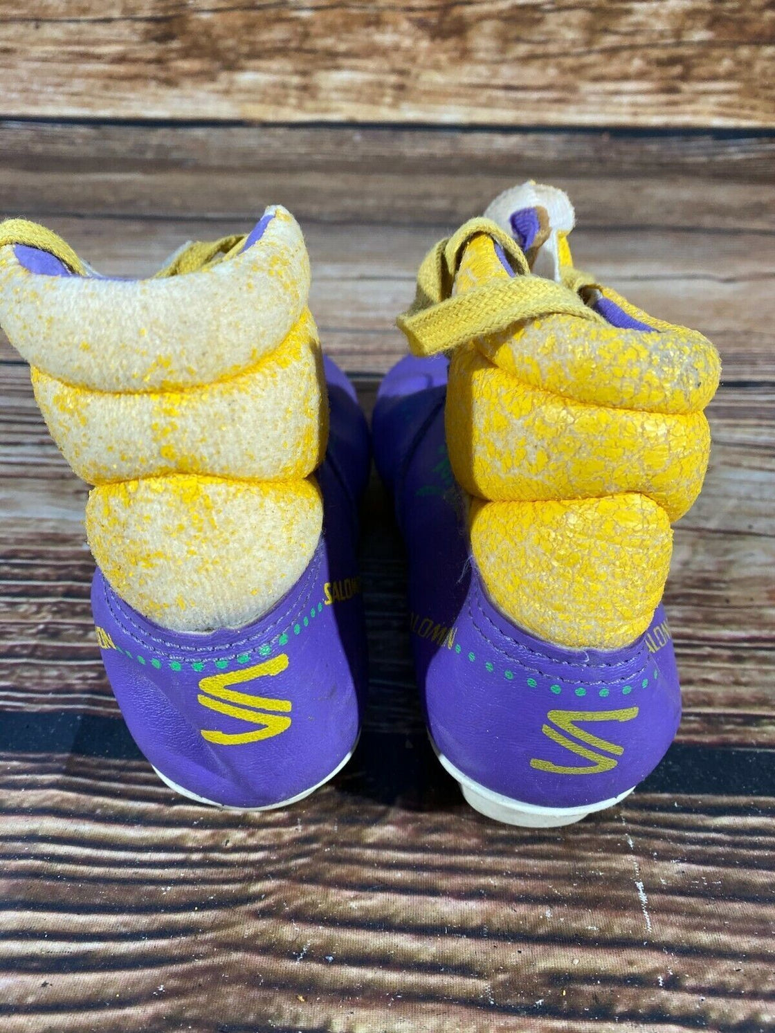 SALOMON SR101 Nordic Cross Country Ski Boots EU35 US3.5 SNS Old Profile 1245