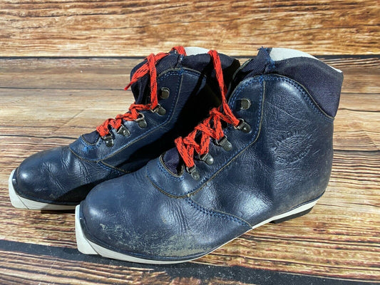 Salomon Leather Cross Country Ski Boots Classic SNS Profil EU 40 US 7.5 2243