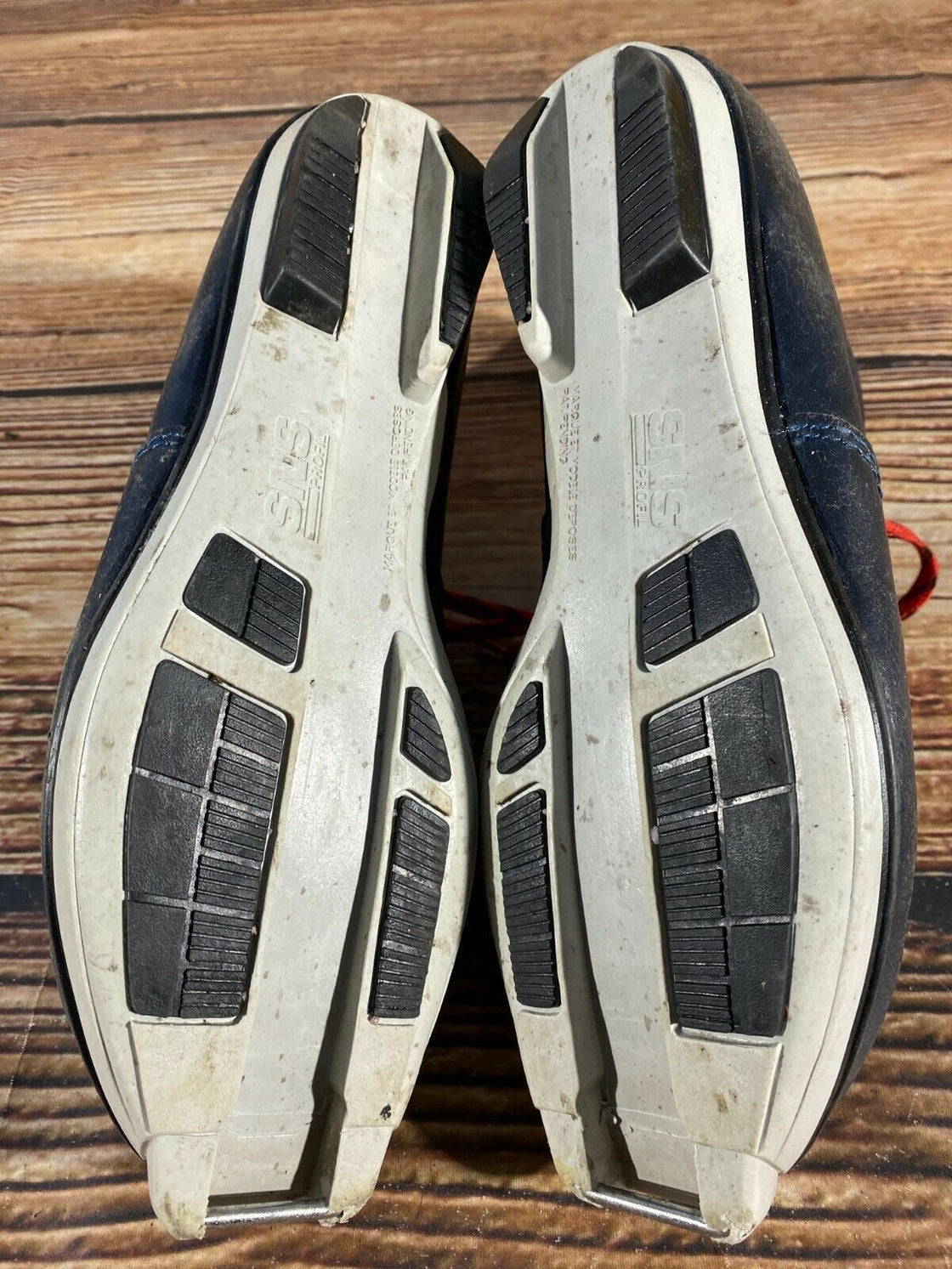 SALOMON Leather Nordic Cross Country Ski Boots Size EU40 US7.5 SNS Profil 2243