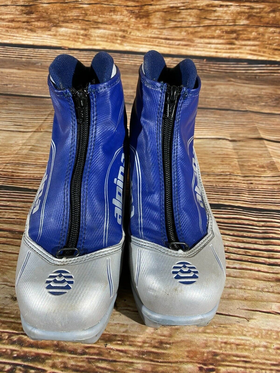 Alpina ST20 JR Nordic Cross Country Ski Boots Size EU37 US5 NNN bindings 590