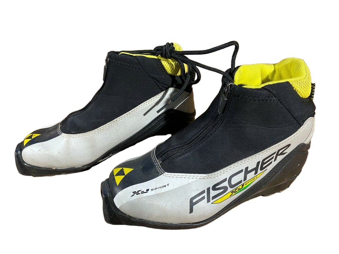 Fischer XJ Sprint Nordic Cross Country Ski Boots Size EU37 US5 SNS profil 1149