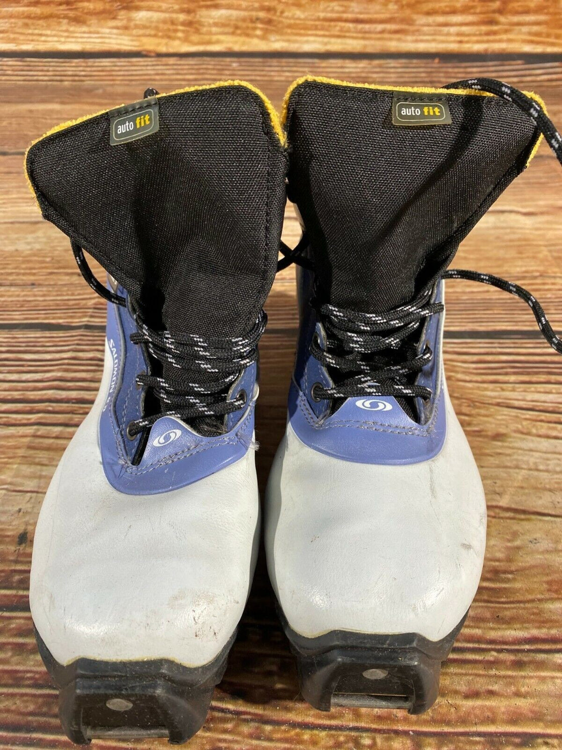 SALOMON Vitane 3 Kids Nordic Cross Country Ski Boots Size EU36 US4 SNS S-45