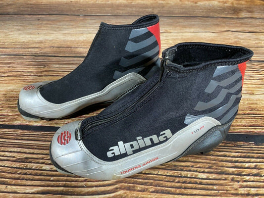 Alpina T10 Cross Country Ski Boots Classic NNN EU 37 US 5 Kids 237mm 797
