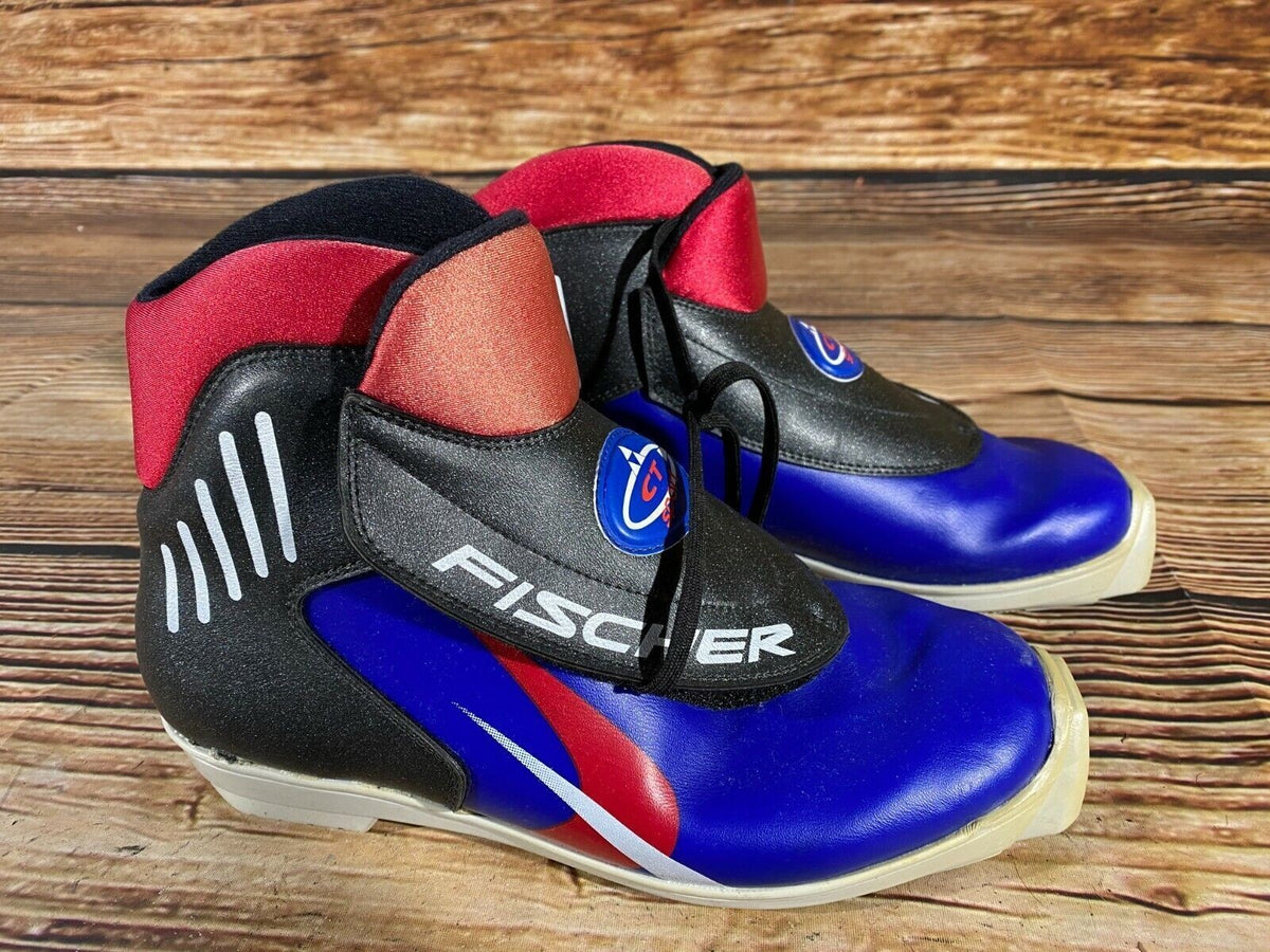 Fischer CT Sport Cross Country Ski Boots Classic SNS Profil EU 38 US 6 1603