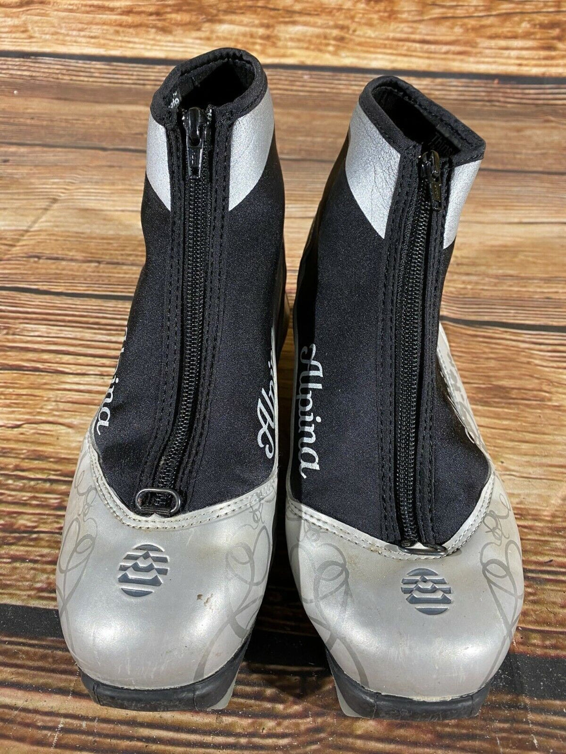 Alpina Eve10T Nordic Cross Country Ski Boots Size EU38 US6 for NNN bindings 2969