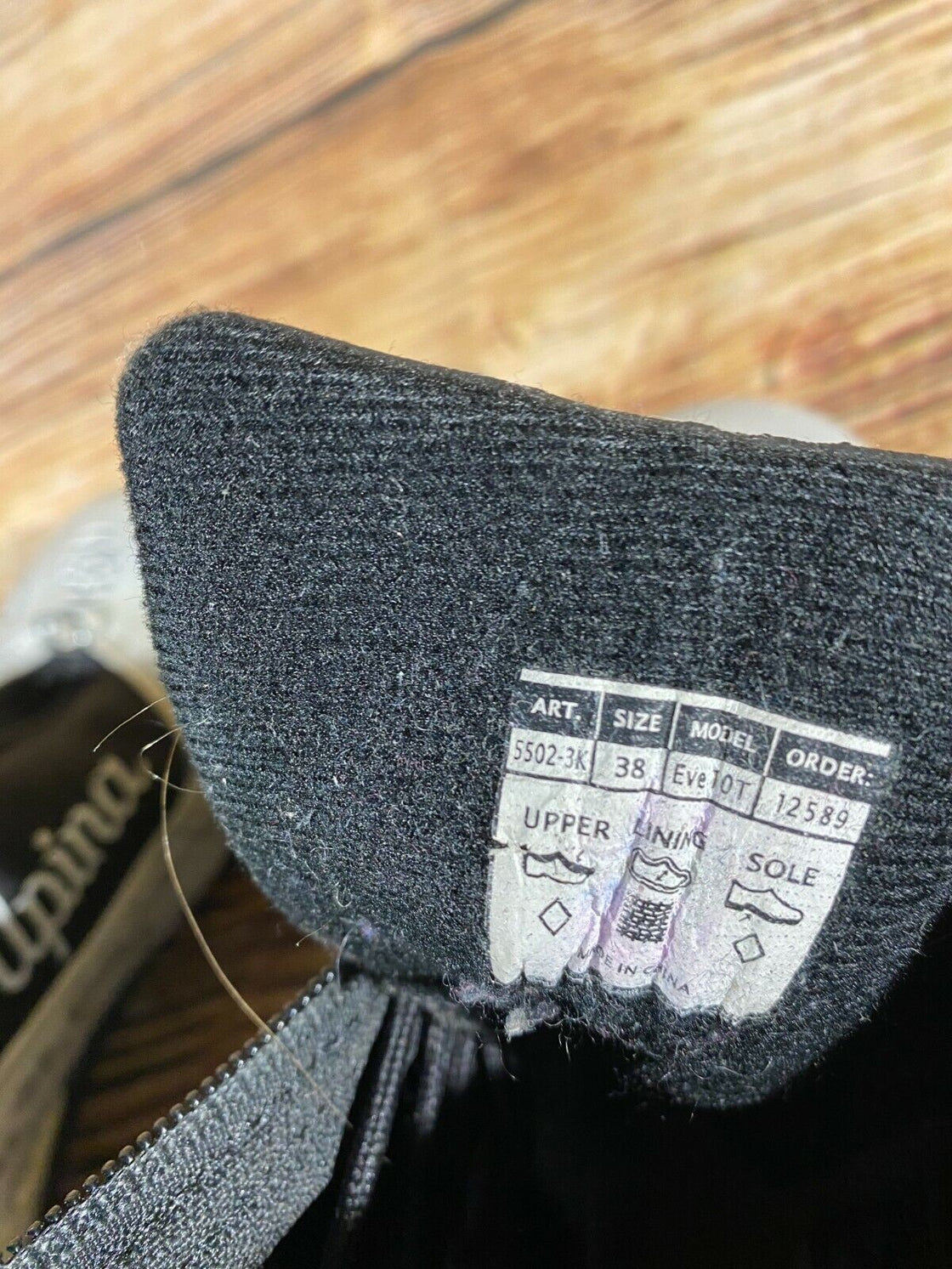 Alpina Eve10T Nordic Cross Country Ski Boots Size EU38 US6 for NNN bindings 2969