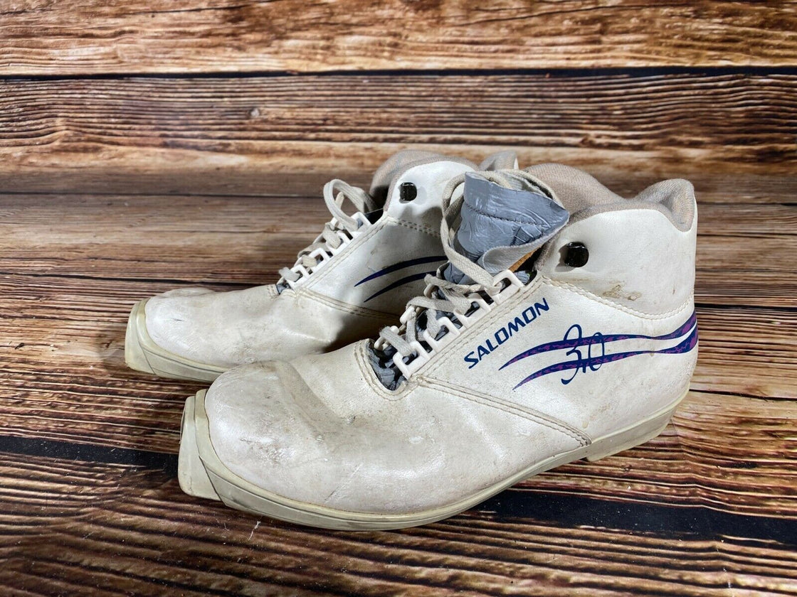 SALOMON 3.0 Nordic Cross Country Ski Boots Size EU41 US8 SNS profil 2048