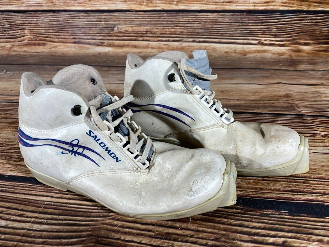 SALOMON 3.0 Nordic Cross Country Ski Boots Size EU41 US8 SNS profil 2048