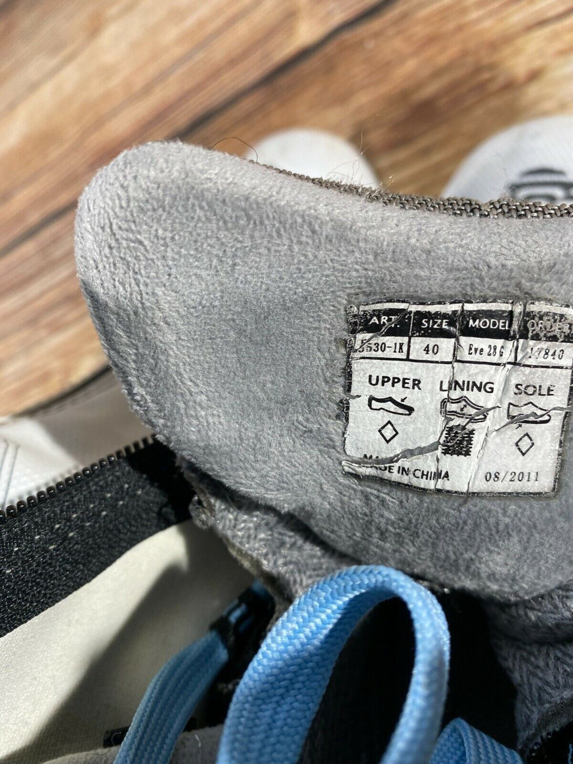 Alpina T28Eve Nordic Cross Country Ski Boots Size EU40 US7.5 NNN bindings 634