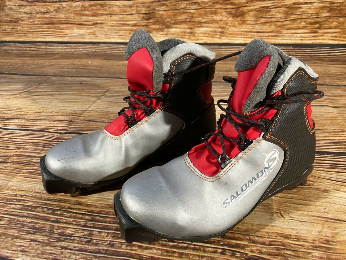 SALOMON Classic Nordic Cross Country Ski Boots EU36 2/3 US4.5 SNS profil 2317