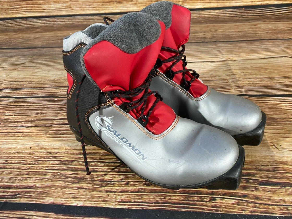 SALOMON Classic Nordic Cross Country Ski Boots EU36 2/3 US4.5 SNS profil 2317