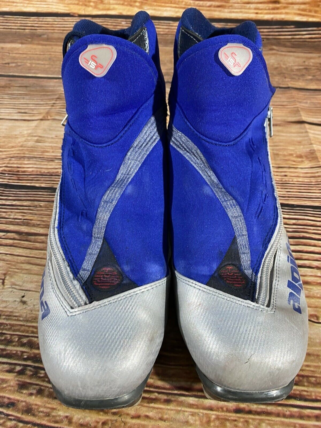 Alpina SP15 Nordic Cross Country Ski Boots Size EU42 US9 NNN bindings 2967