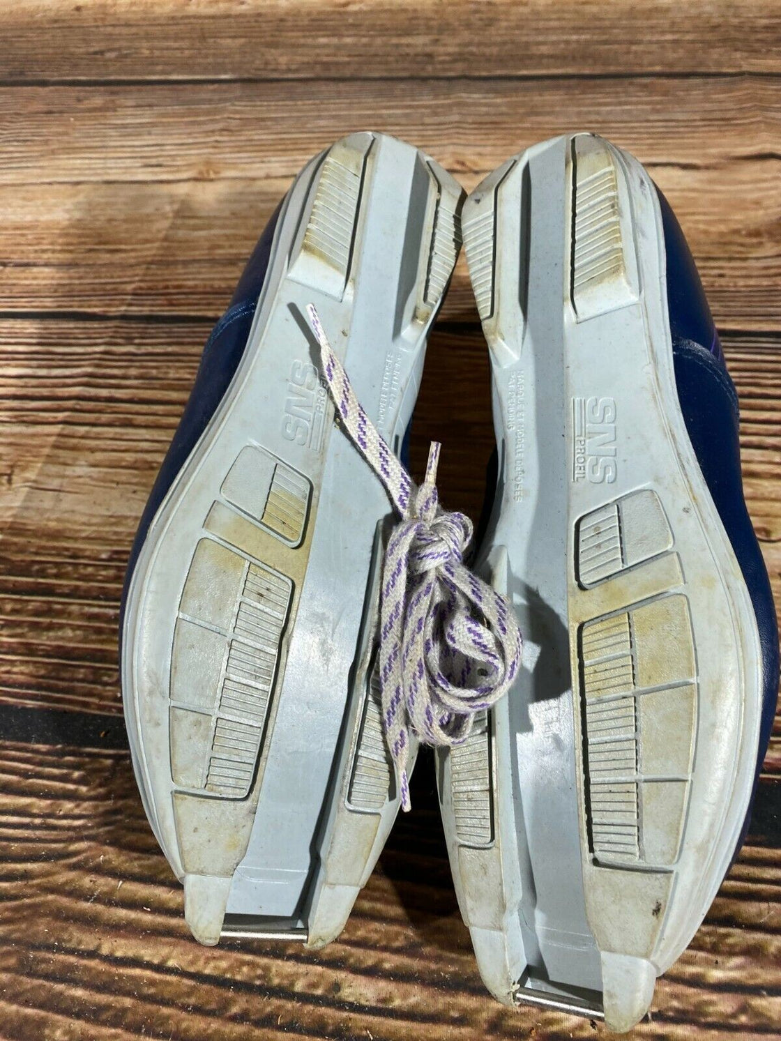 SALOMON 361 SR Nordic Cross Country Ski Boots Size EU40 US7.5 SNS profil 2359