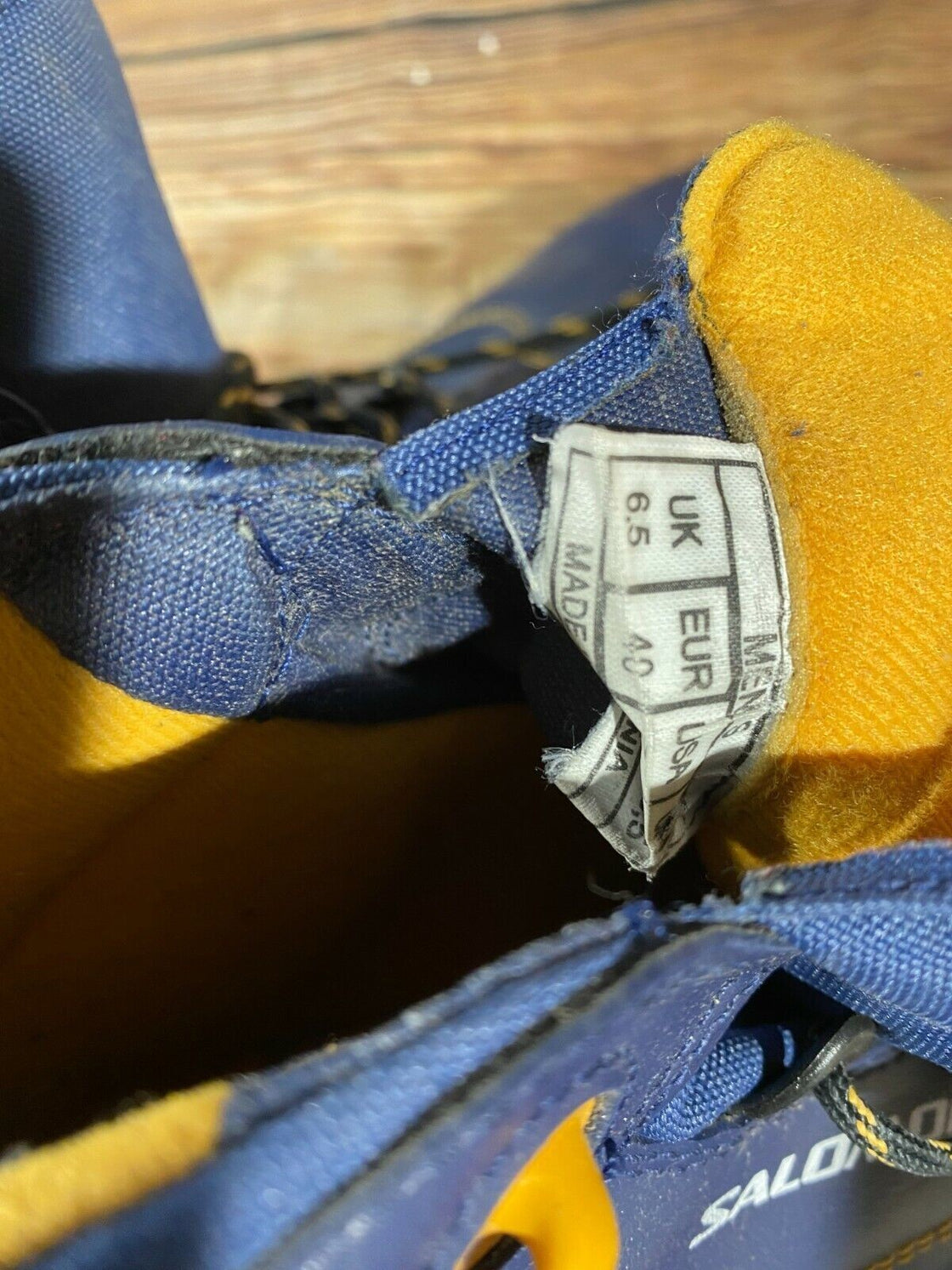 SALOMON Nordic Cross Country Ski Boots Size EU40 US7 SNS profil 2279