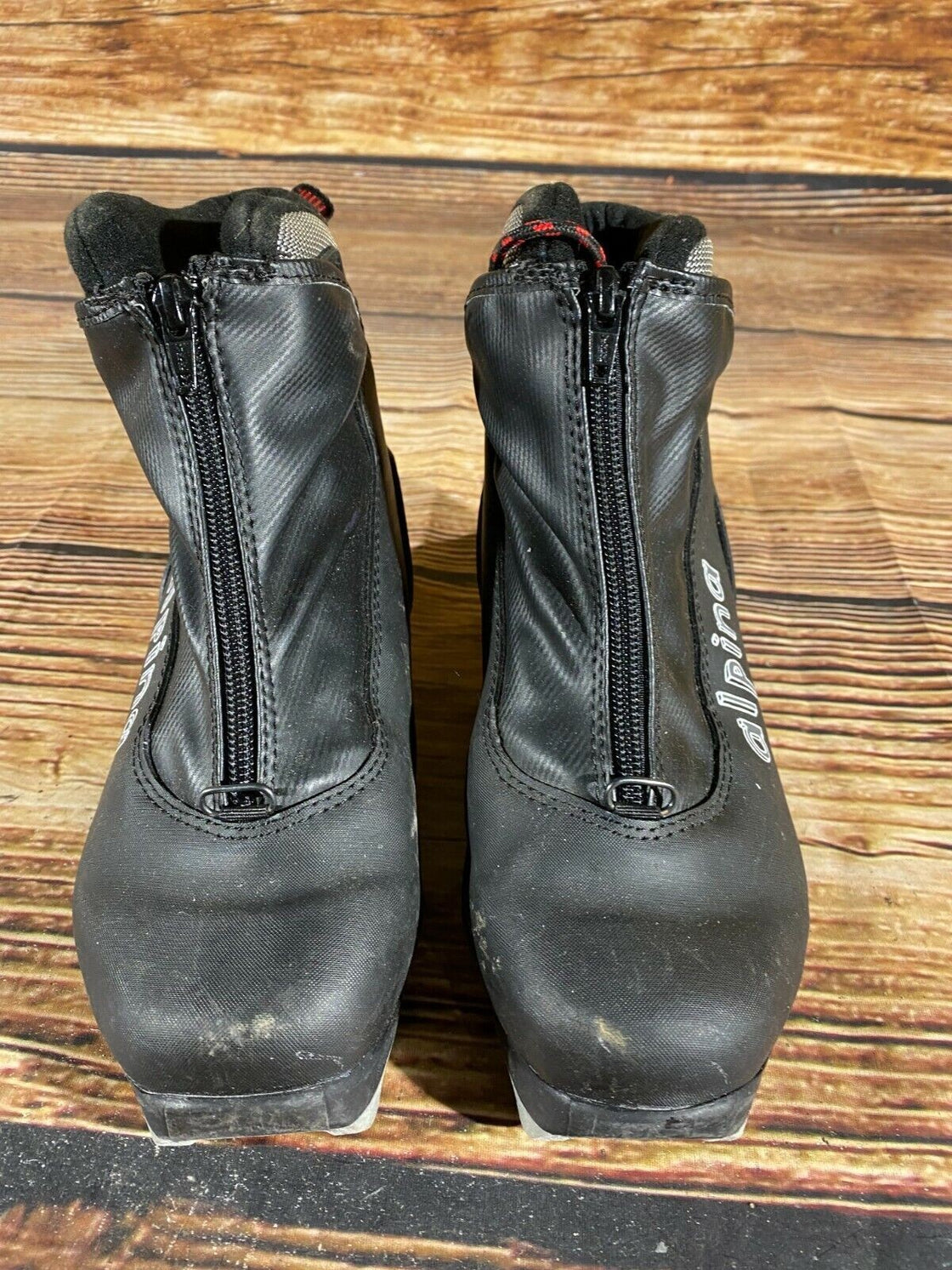 Alpina T5 JR Nordic Cross Country Ski Boots Size EU36 US4.5 NNN bindings 866