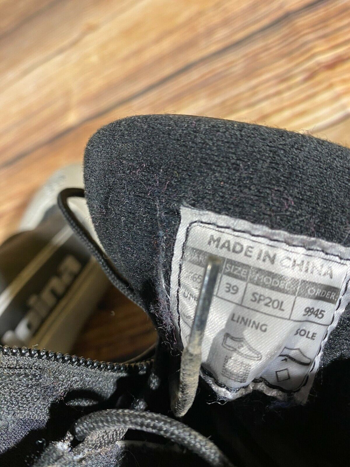 Alpina SP20L Nordic Cross Country Ski Boots Size EU39 US7 NNN bindings 944