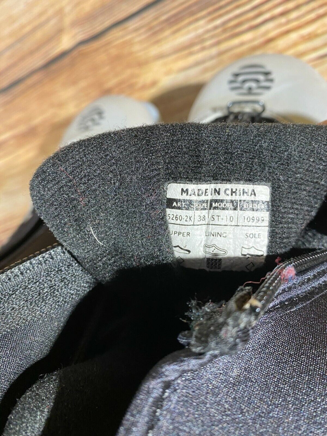 Alpina ST10 Nordic Cross Country Ski Boots Size EU38 US6 NNN bindings 799