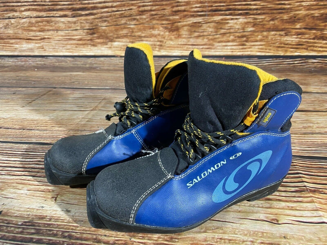 SALOMON Igloo Nordic Cross Country Ski Boots Size EU36 US4 SNS profil 2284