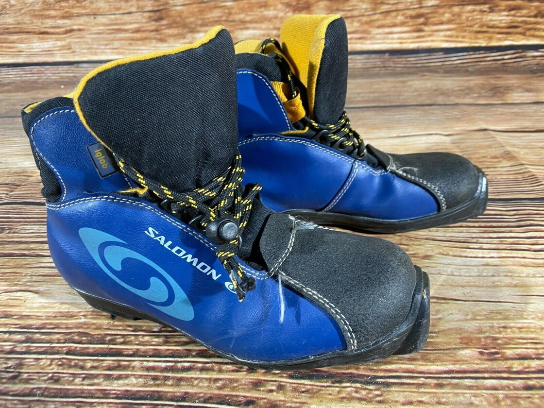 SALOMON Igloo Nordic Cross Country Ski Boots Size EU36 US4 SNS profil 2284