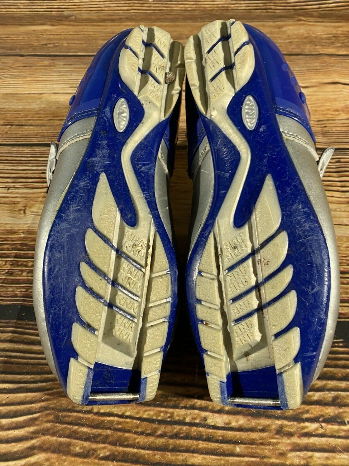 Alpina 438 Nordic Cross Country Ski Boots Size EU41 US8 NNN bindings 989