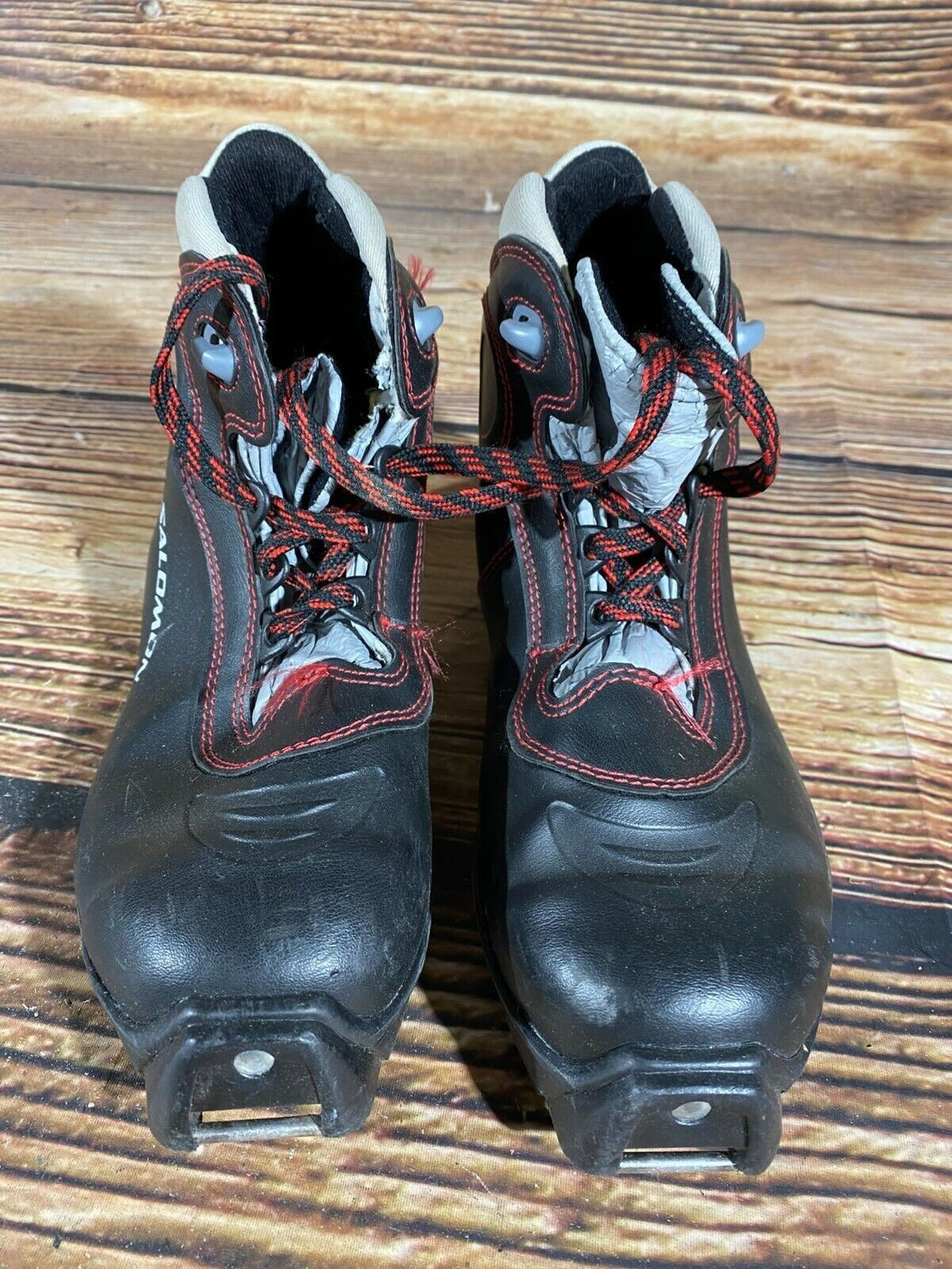 SALOMON E3 Nordic Cross Country Ski Boots Size EU38 US5 SNS profil 2314