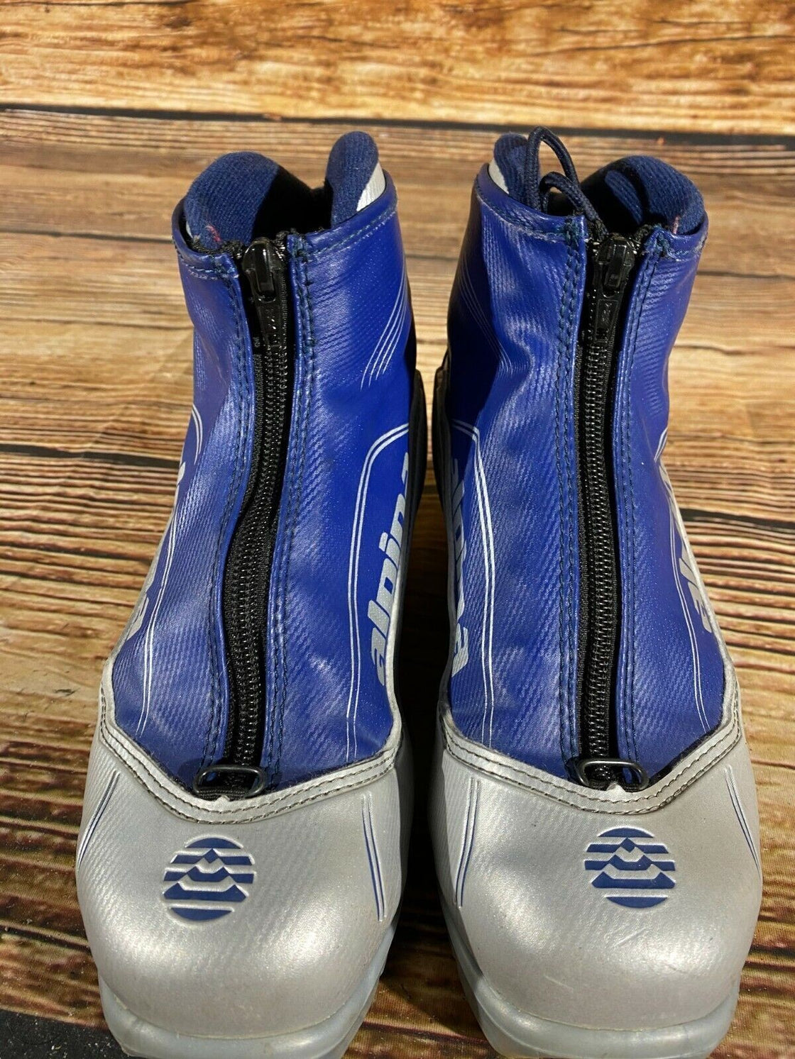 Alpina ST20JR Nordic Cross Country Ski Boots Size EU37 US5 NNN bindings 597