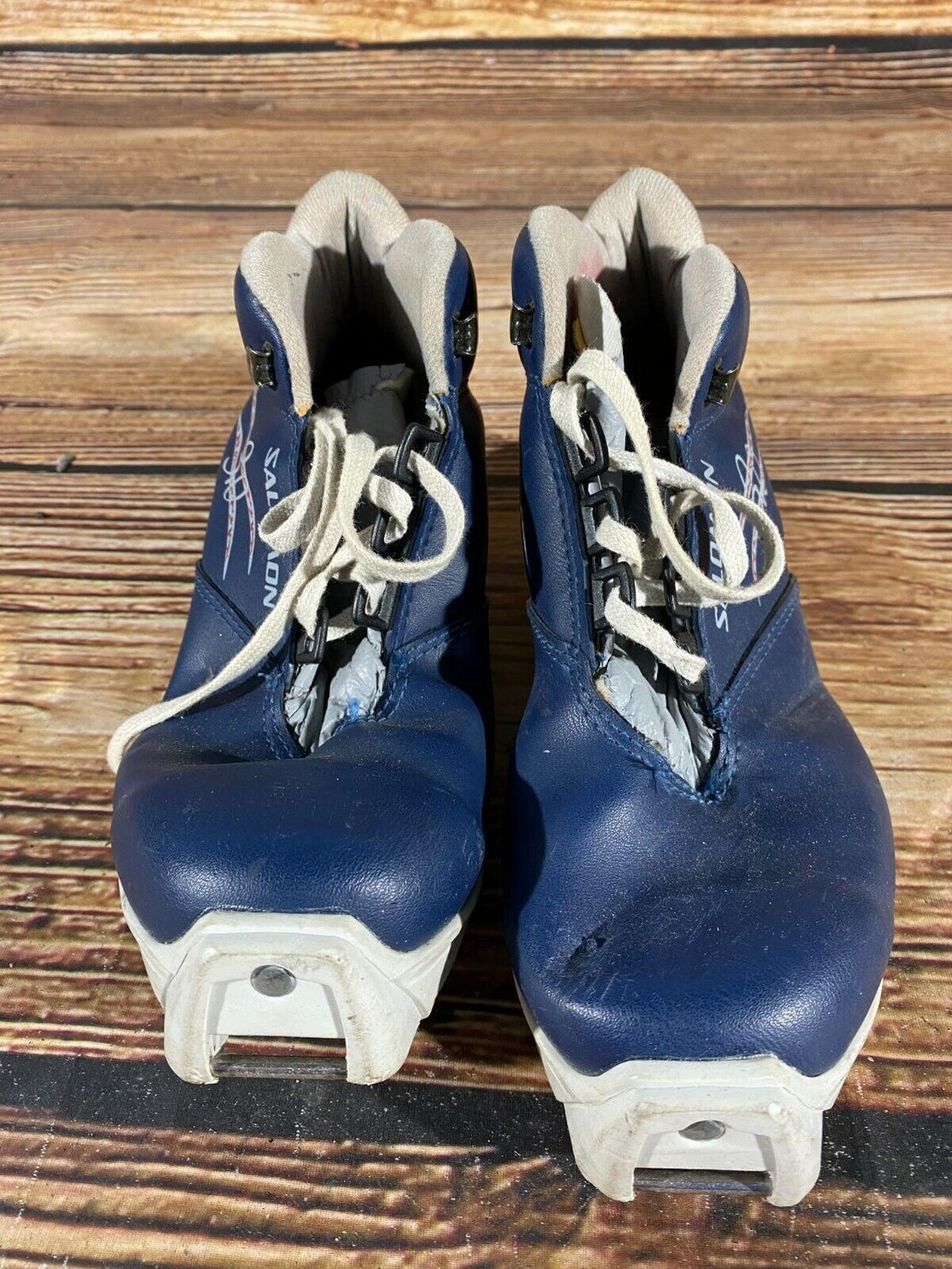 SALOMON 3.0 Nordic Cross Country Ski Boots Size EU37 US5 SNS profil 2072