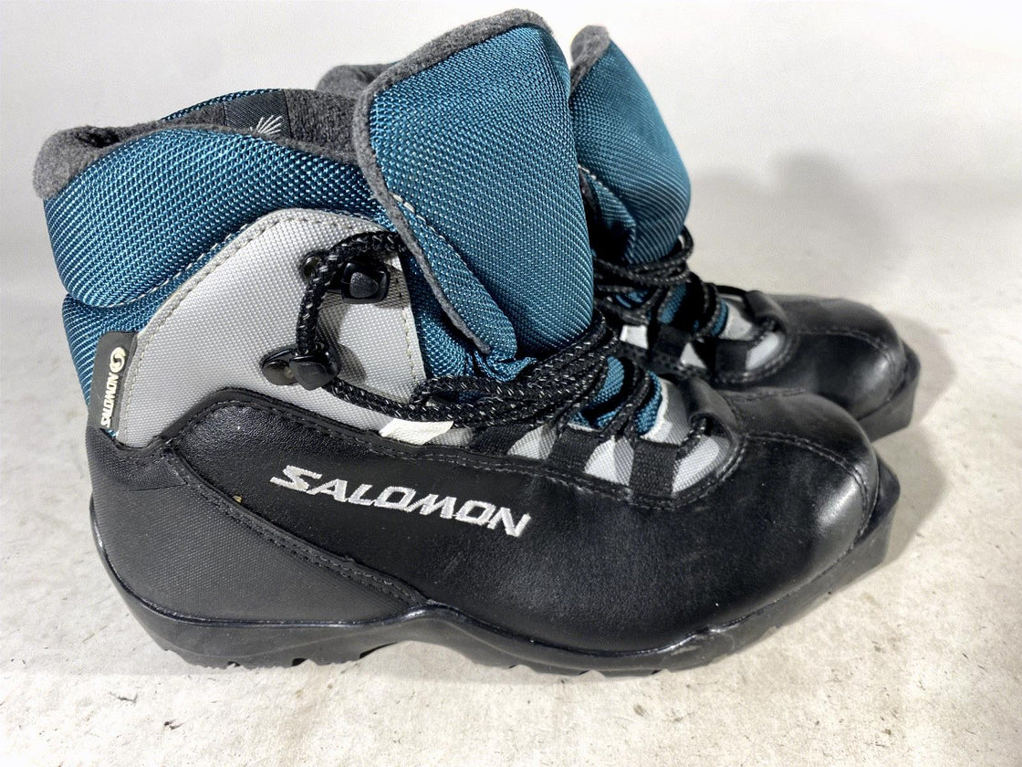 Salomon Classic Nordic Cross Country Ski Boots Size EU38 US6.5 SNS Profil 2184