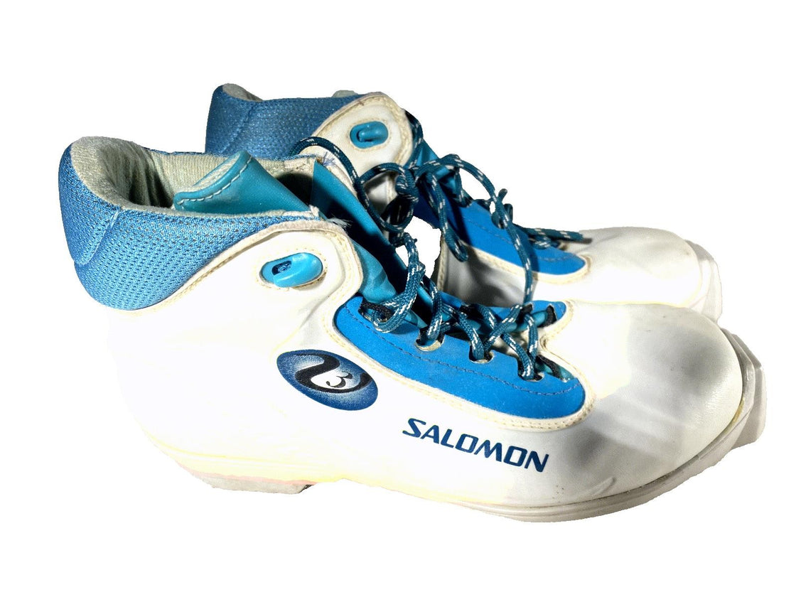 SALOMON Classic Nordic Cross Country Ski Boots Size EU39 US7.5 SNS Profil 2089