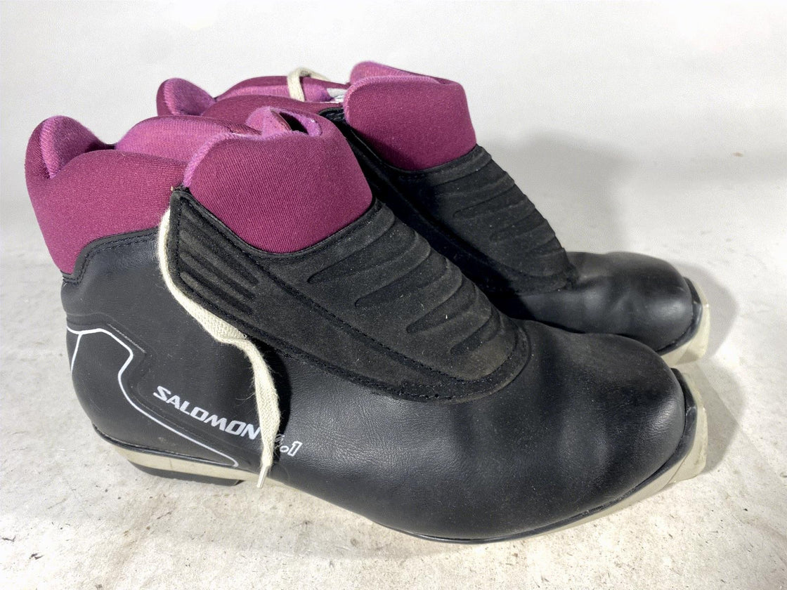 Salomon Classic Nordic Cross Country Ski Boots Size EU44 US10 SNS Profil 2115
