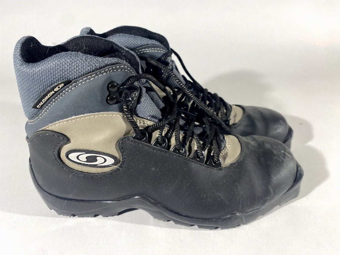 SALOMON Classic Nordic Cross Country Ski Boots Size EU41 US7.5 SNS Profil 2055