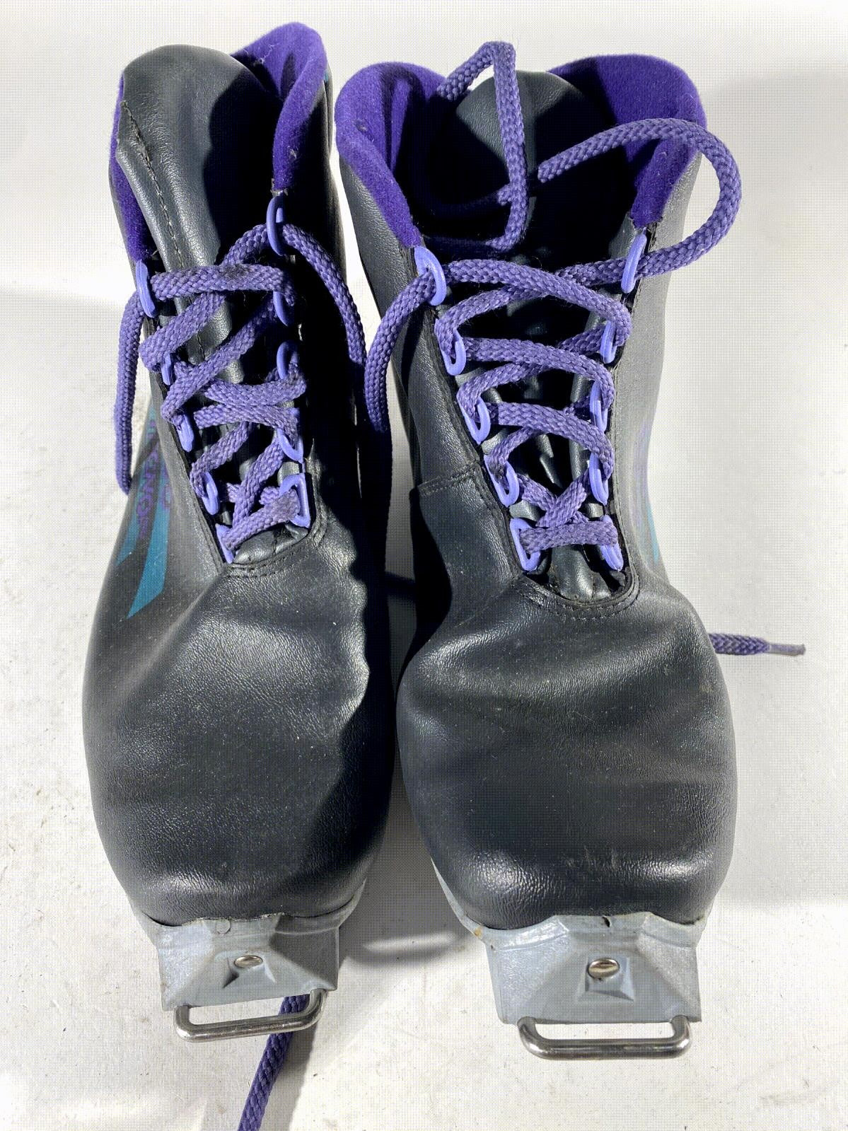 Tecno TC60 Cross Country Ski Boots Classic SNS Profil EU 43 US 9.5 Vintage 1204