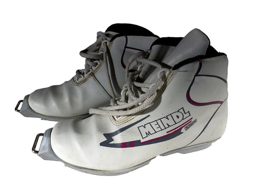 Meindl Cross Country Ski Boots Classic SNS Profil EU 38 US 6 Vintage 245mm 1235