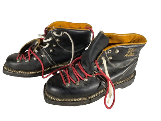 MCB MORA Cross Country Ski Boots Backcountry 75mm NN EU 41 US 7 Vintage KL72