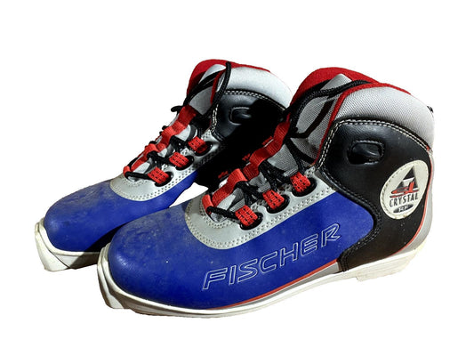 Fischer SL Crystal Cross Country Ski Boots Classic SNS Profil EU 38 US 6 1166