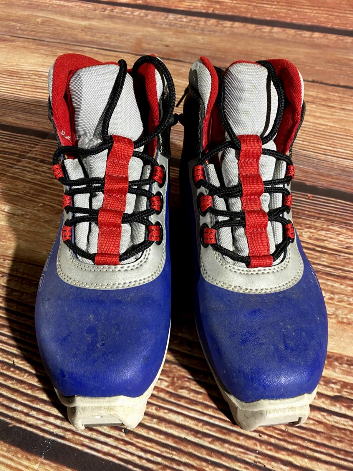 Fischer SL Crystal Cross Country Ski Boots Classic SNS Profil EU 38 US 6 1166