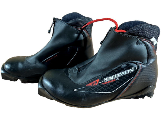 Salomon Touring R Cross Country Ski Boots Classic SNS Profil EU 39.5 US 6.5 2379