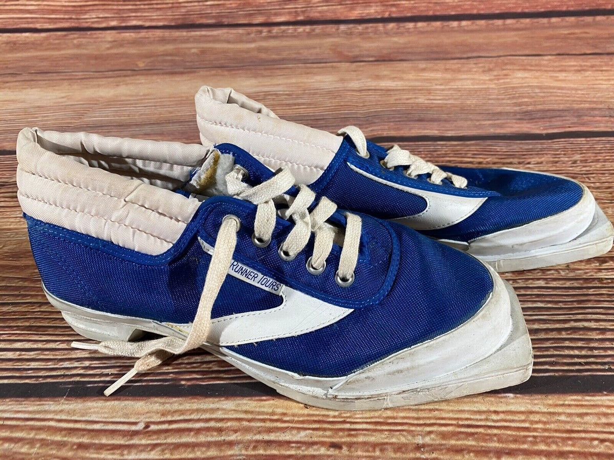 Runner Tours Cross Country Ski Boots Backcountry 75mm NN EU 41 US 8 Vintage 1714