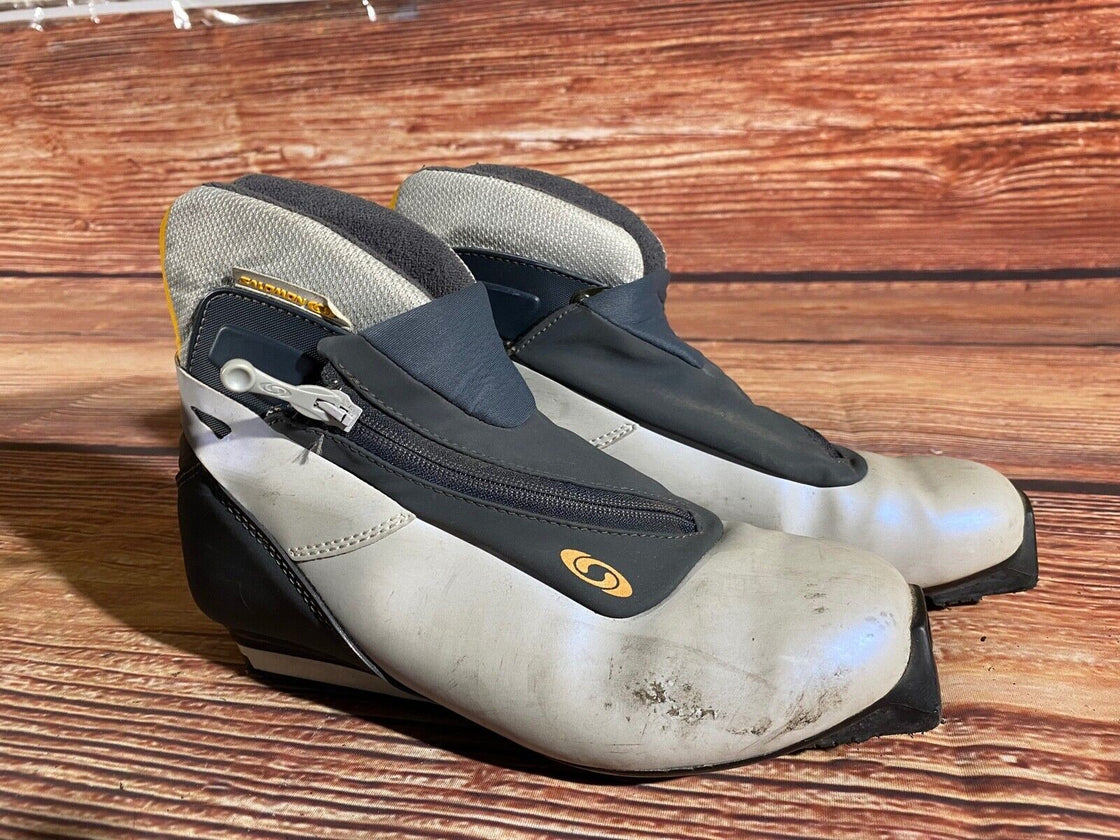 Salomon Nordic Cross Country Ski Boots Size EU38 2/3 US7 SNS Profil 2333