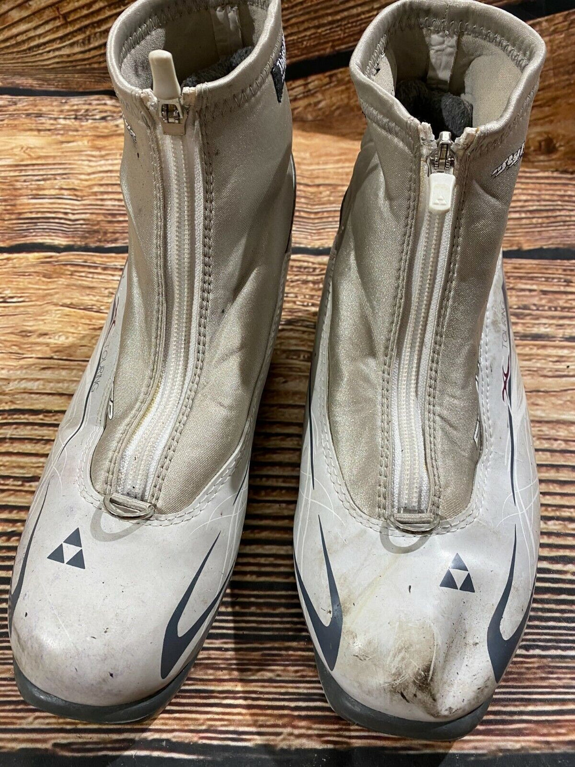 Fischer XC Touring Cross Country Ski Boots Combi Size EU39 US7 NNN 1414